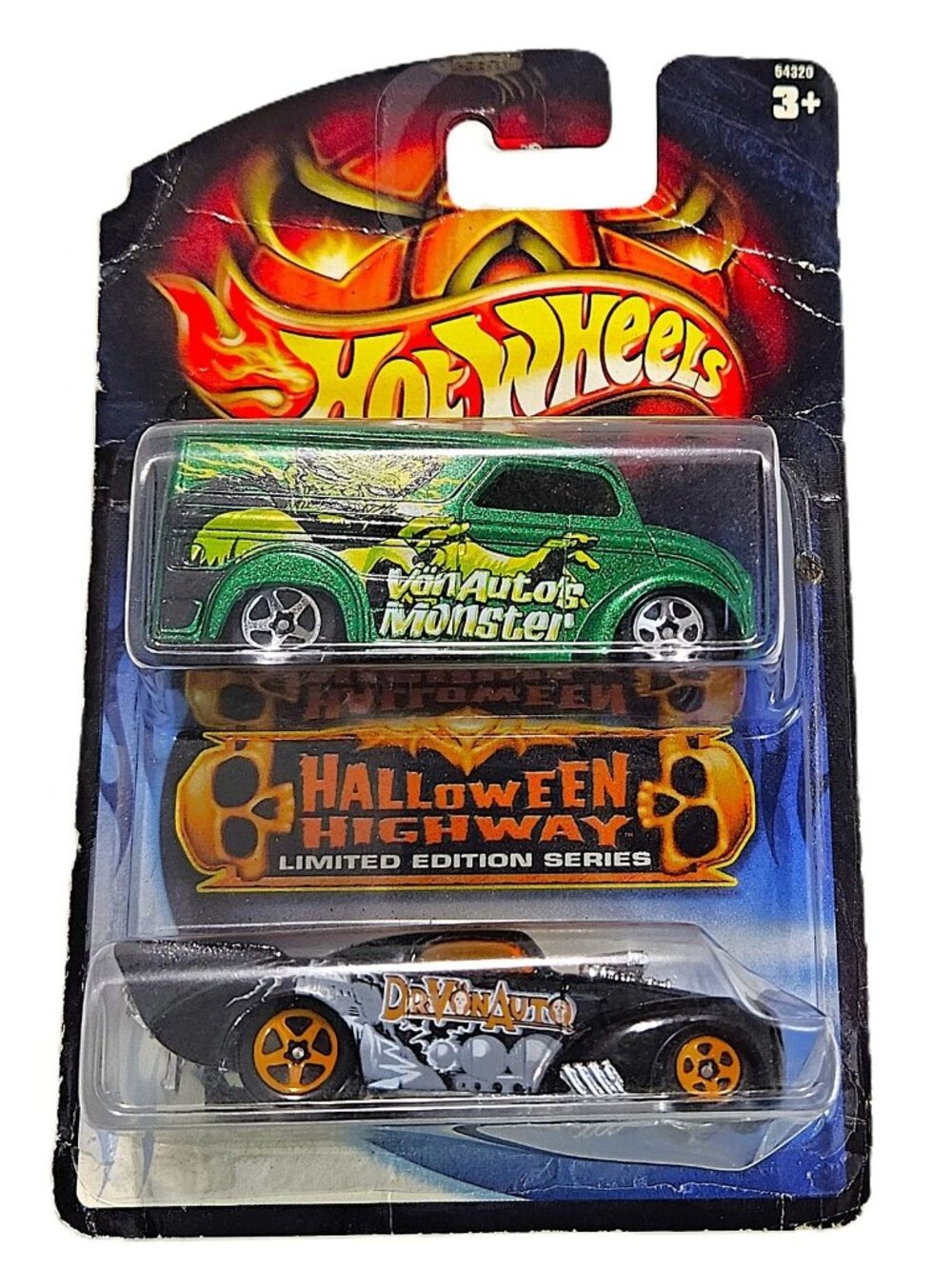 Hot Wheels 2003 Double Pack Halloween Highway Limited Edition – NEW Sealed